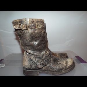 Distressed Frye boots size 8